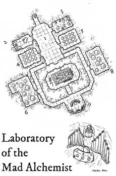 Laboratory Of The Mad Alchemist
