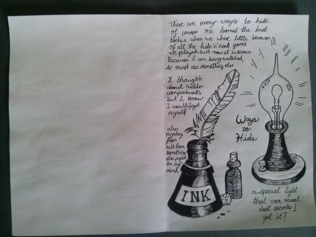 Journal Invisible Ink Gravity Falls Journal 3 /Replica/Invisible Ink by TheAuthorTill on ...