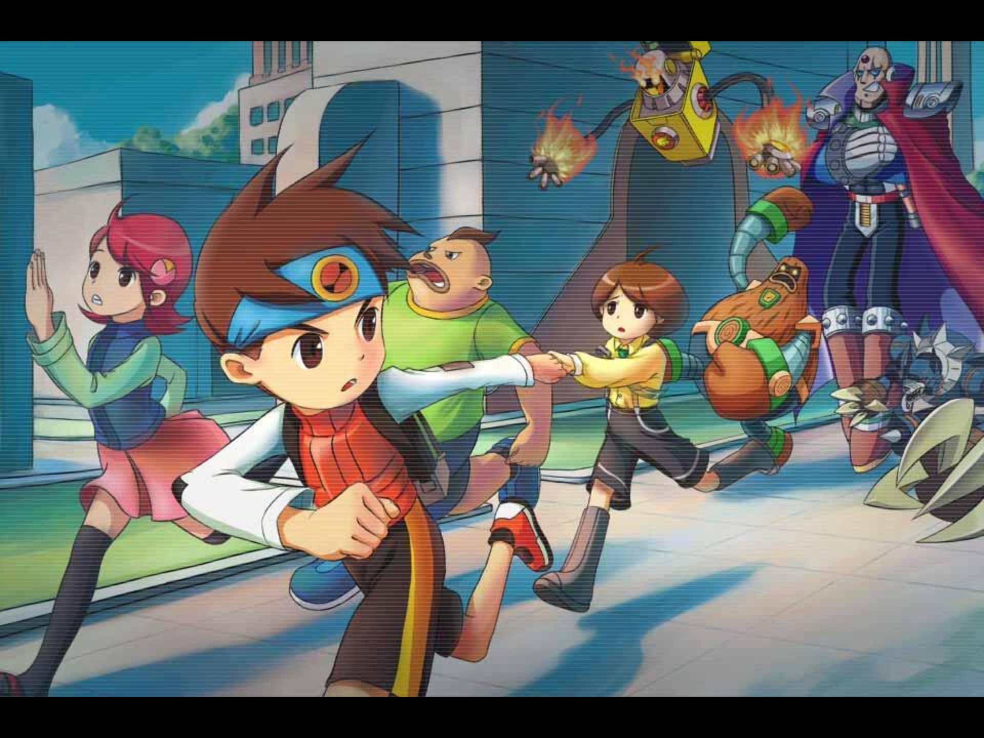 Battle Network Rival Battle Network Artwork by KID-Z4P on DeviantArt