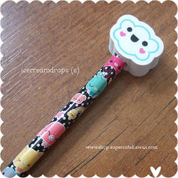 Kawaii Rare Cloud Pencil