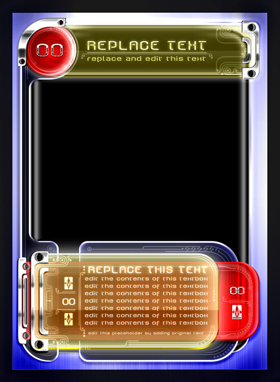 card design trading card game template style 02 by causethought on deviantart card design trading card