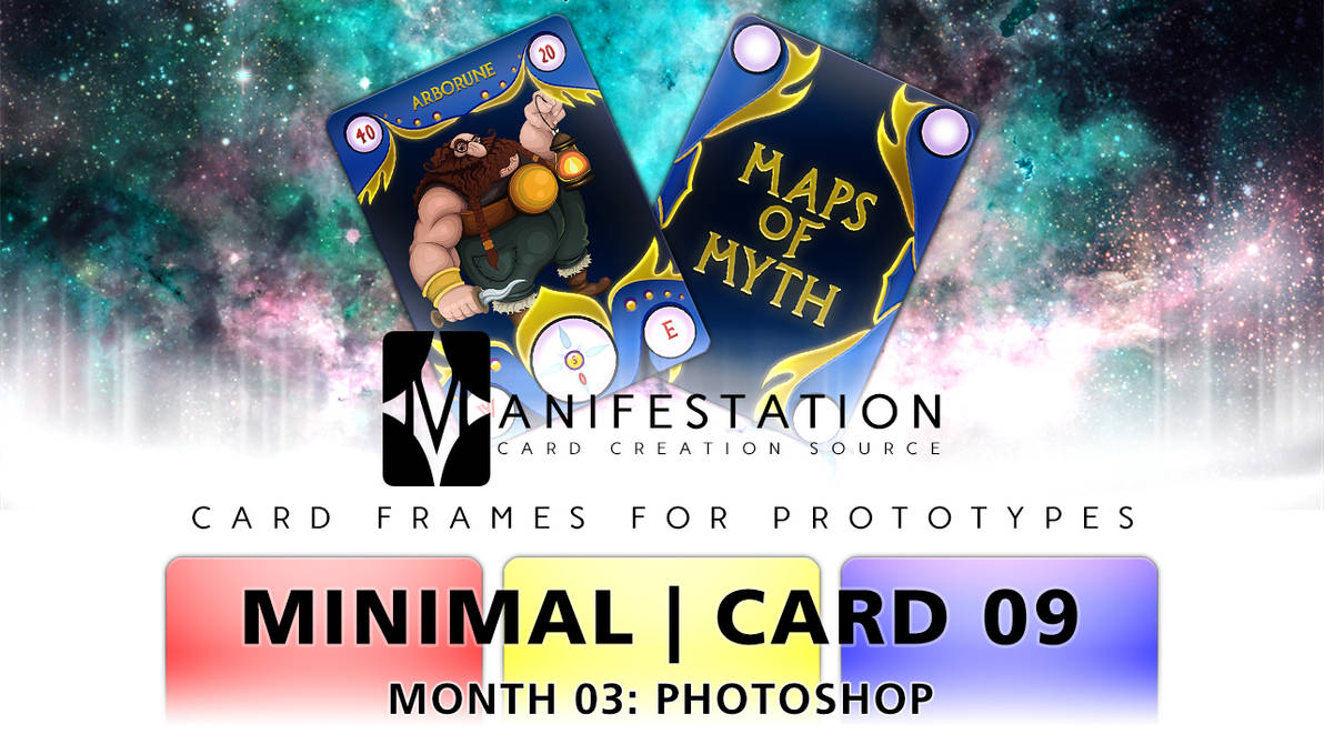 Month 03: Card 09 - Photoshop (Minimal | Past Age) by CauseThought