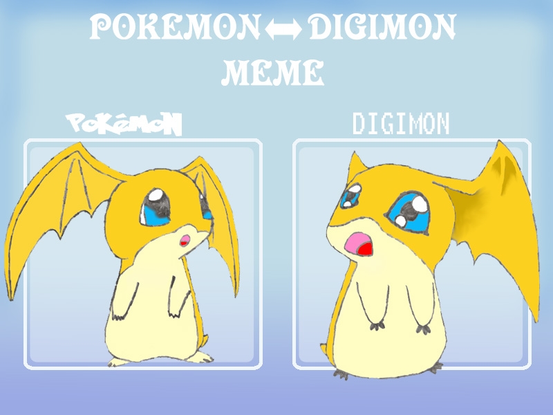 Pokemon-Digimon Meme: Patamon