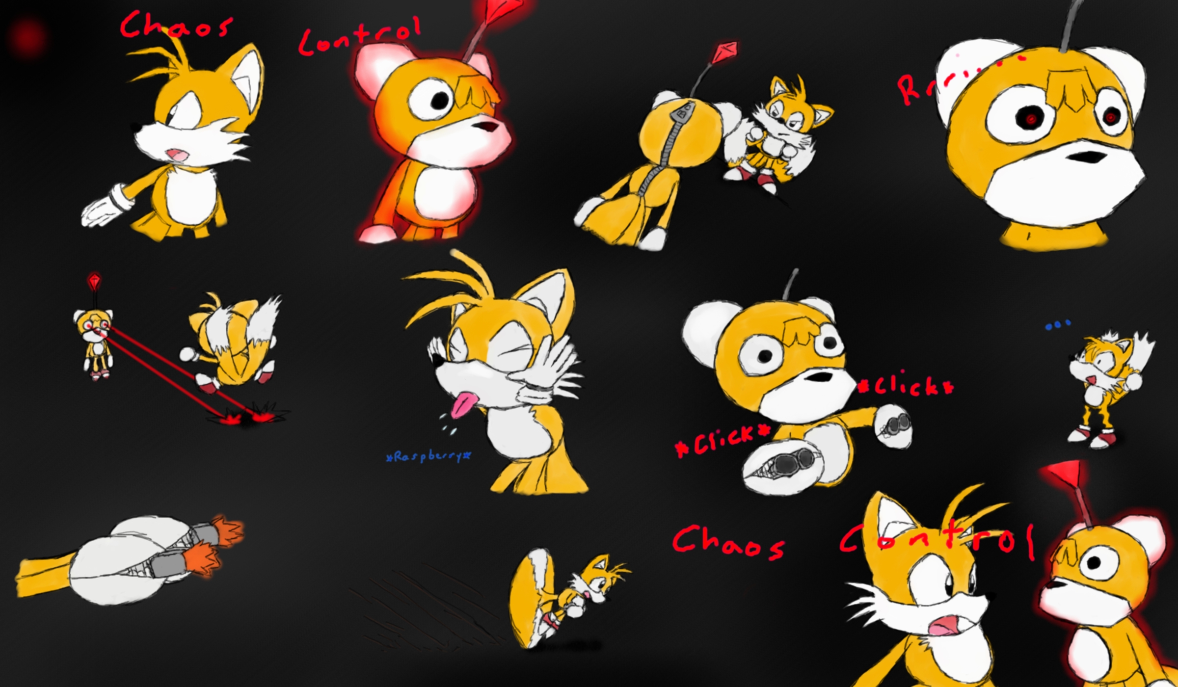 Tails versus Tails Doll