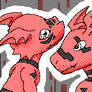 Guilmon and Guilmon X