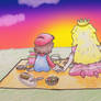 Requested- Mario's and Peach's picnic date