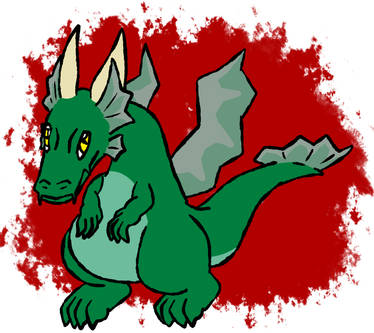 Tubby Green Dragon