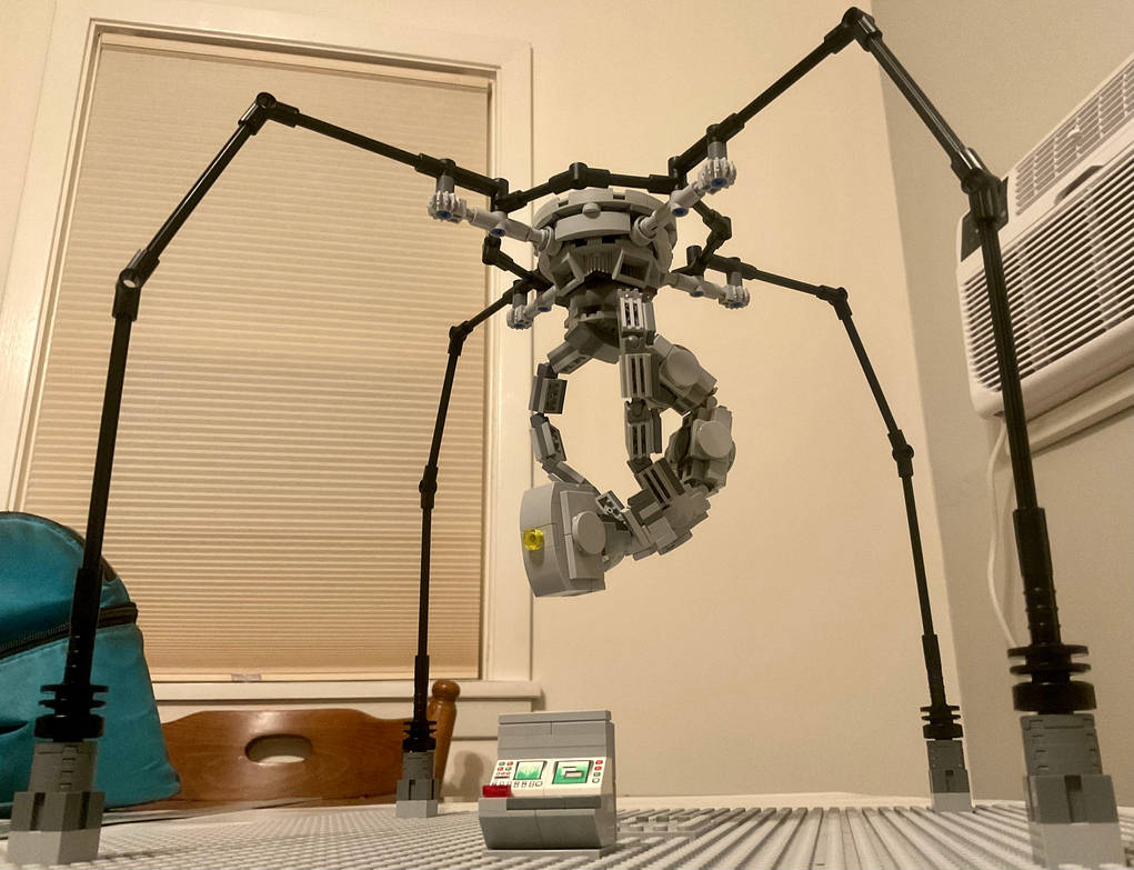 Portal Lego Glados Lego Portal 2 GLaDOS Instruction