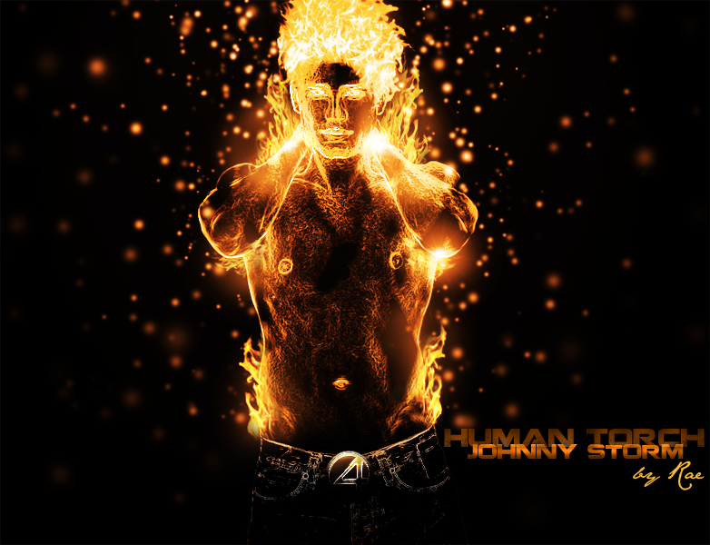 Johnny Storm Human Torch Manip by DeltaJade