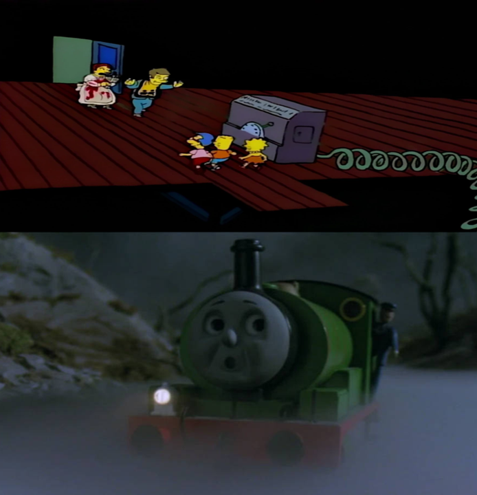 Percy Gets Scared Of Treehouse Of Horror 5 by Media201055 on DeviantArt