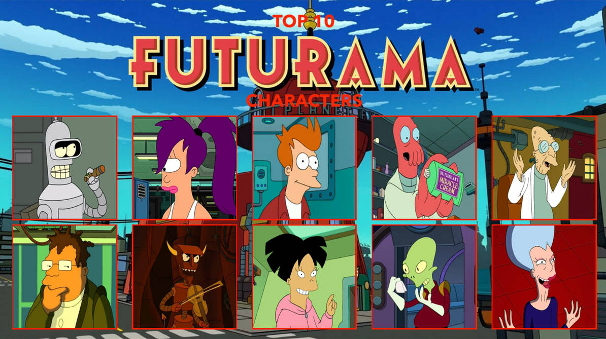 Top 10 Futurama Characters By Media201055 On DeviantArt top-10-futurama-characters-by-media201055-on-deviantart