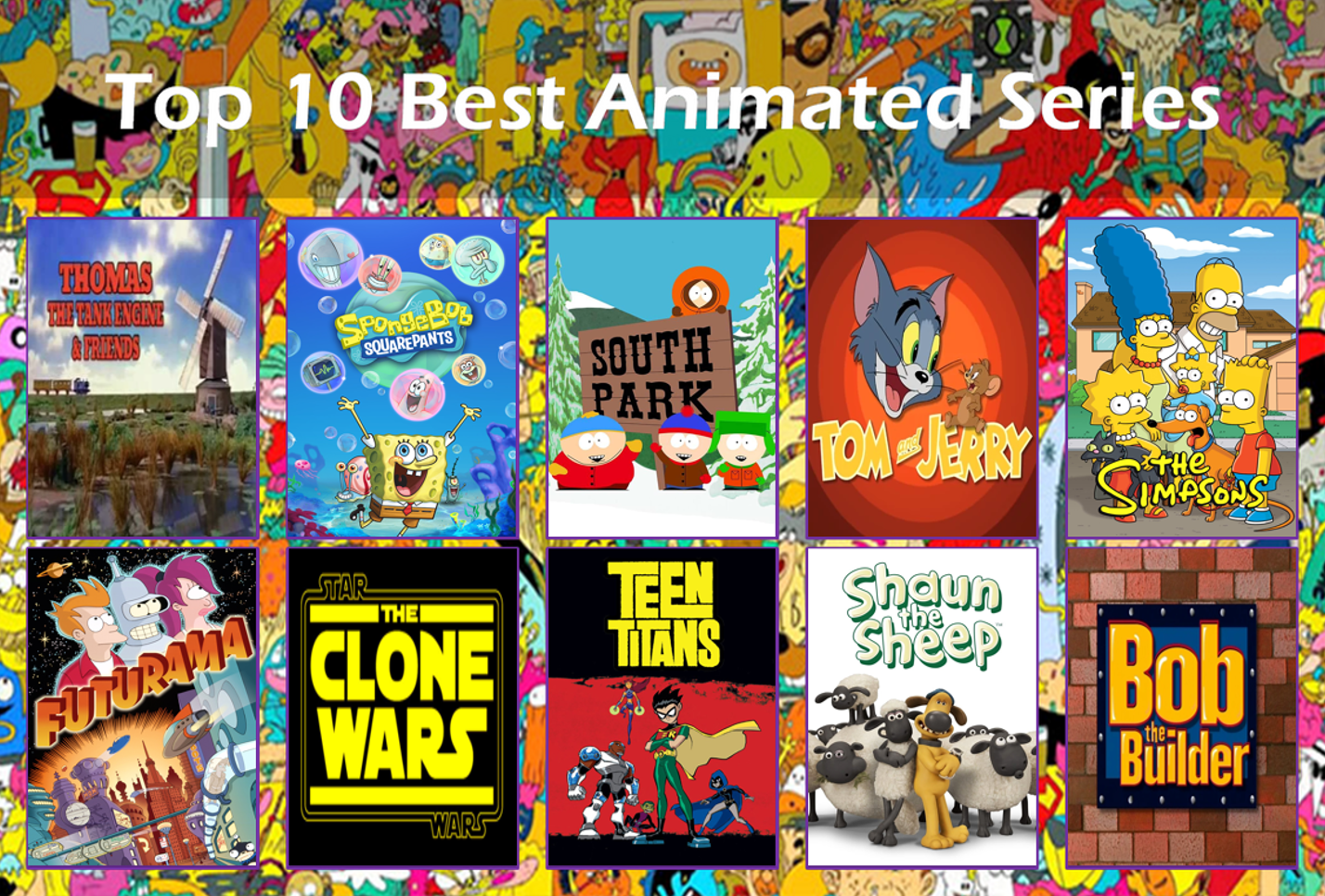 Best animated TV shows of all time – Daily Local