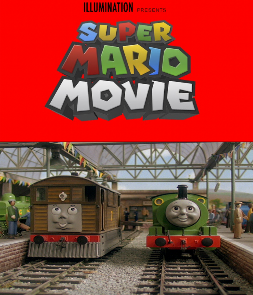 Mario Percy Percy And Toby's Happy For Mario Movie by Media201055 on DeviantArt