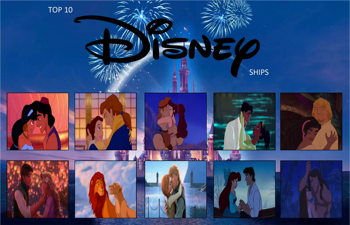 Disney Duo Deviantart Top 10 Disney Couples by Media201055 on DeviantArt