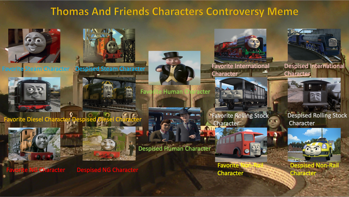 Thomas And Friends Characters Controversy Meme By Media201055 On DeviantArt thomas-and-friends-characters-controversy-meme-by-media201055-on-deviantart