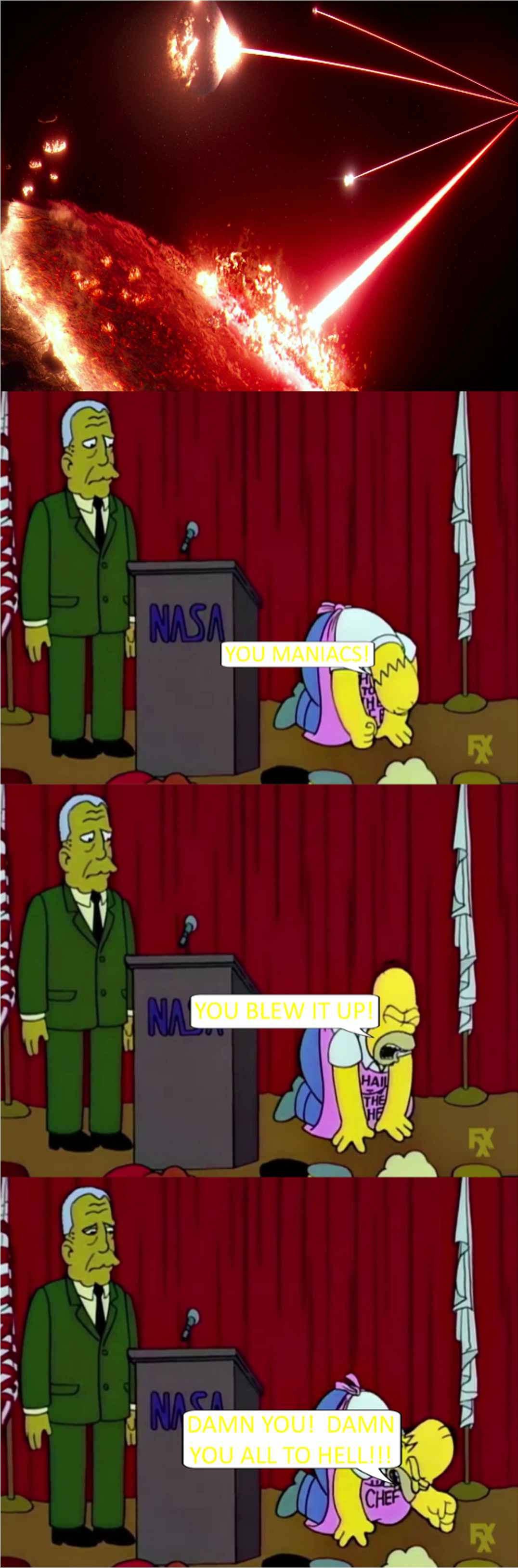 Homer Explode Background Homer Reacts To The Planets Being Blown Up by Media201055 on DeviantArt