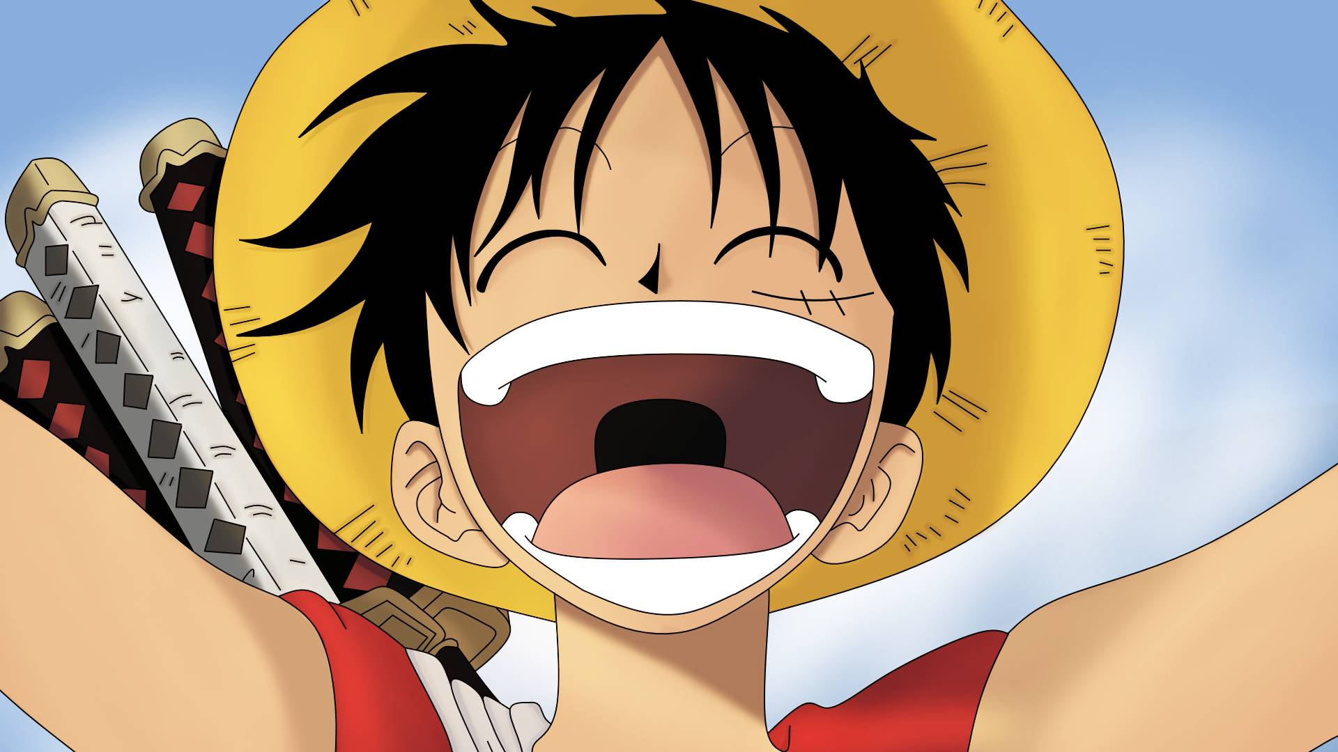 Monkey D Luffy Laughing face by CreativeDyslexic on DeviantArt