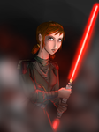 Bastila Shan as a Sith by Lmih