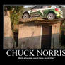 Chuck Norris motivational poster
