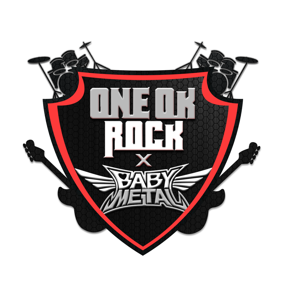 One Ok Rock X Babymetal Logo By Kimochimochi On Deviantart One Ok Rock X Babymetal Logo By Kimochimochi On Deviantart