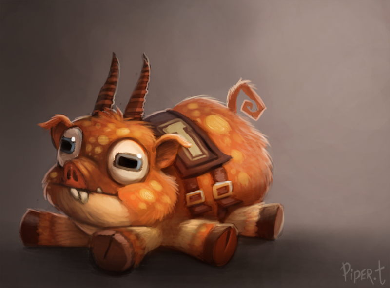 DAY 117. Monsters University Pig (30 Minutes)