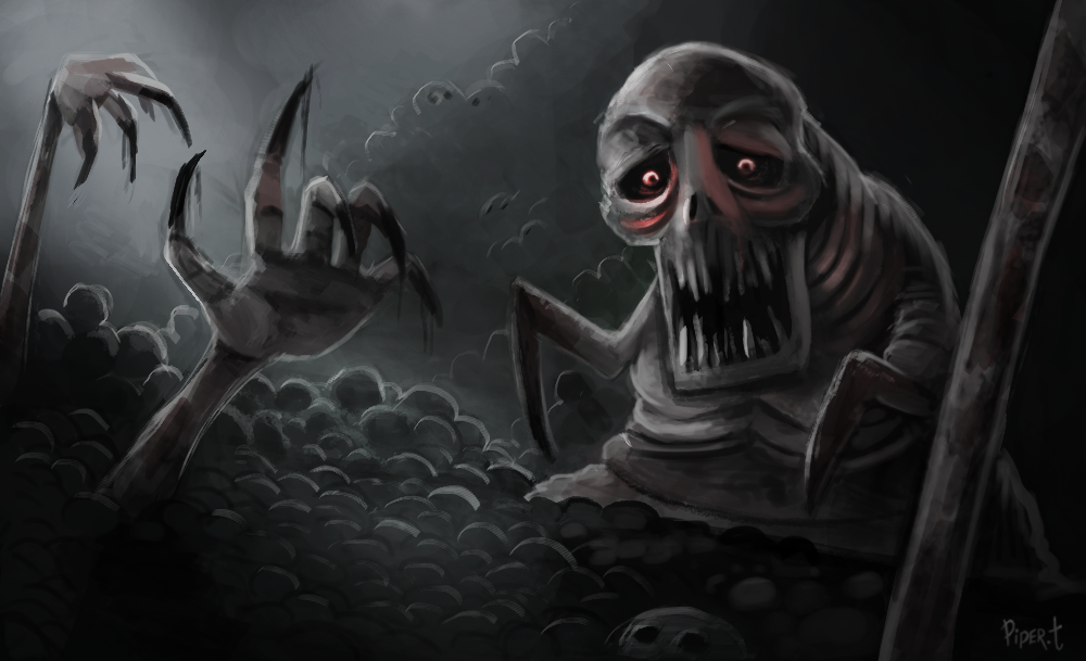 DAY 203. Dead Hand (35 Minutes) by Cryptid-Creations on DeviantArt