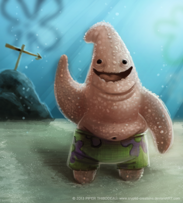 Realistic Patrick Deviantart DAY 228. Patrick by Cryptid-Creations on DeviantArt