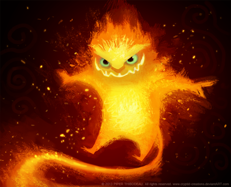 DAY 374. Fire Imp