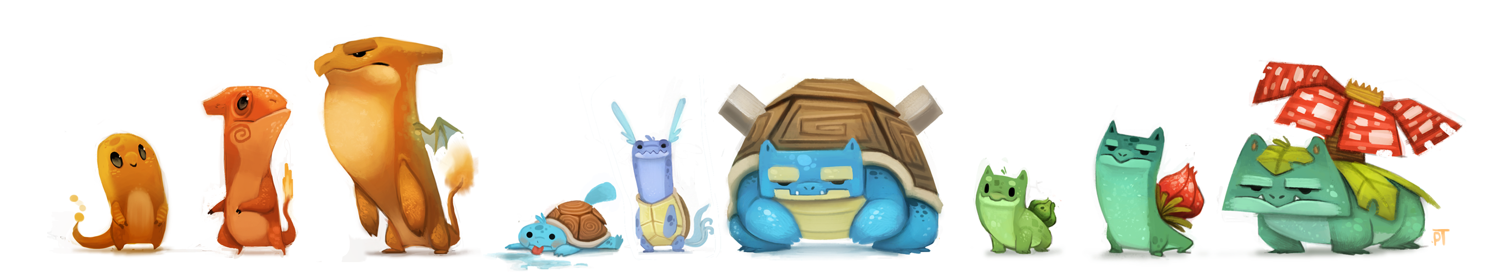 Kanto Starters