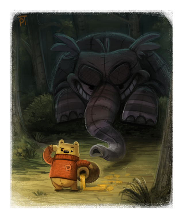 Sketch Dailies Challenge - Heffalump