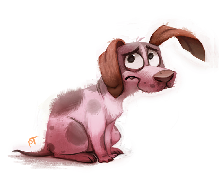 Day 528. Courage the Cowardly Dog