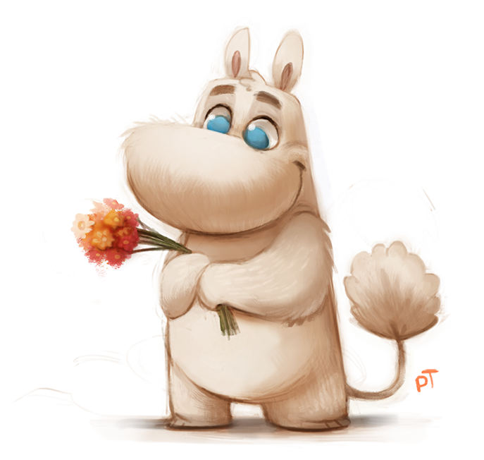 Day 538. Moomintroll Quickie
