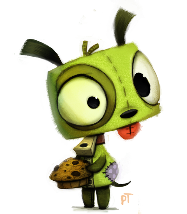 Day 583. Invader Zim - GIR