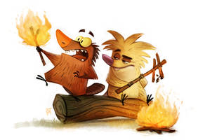 Day 589. Angry Beavers