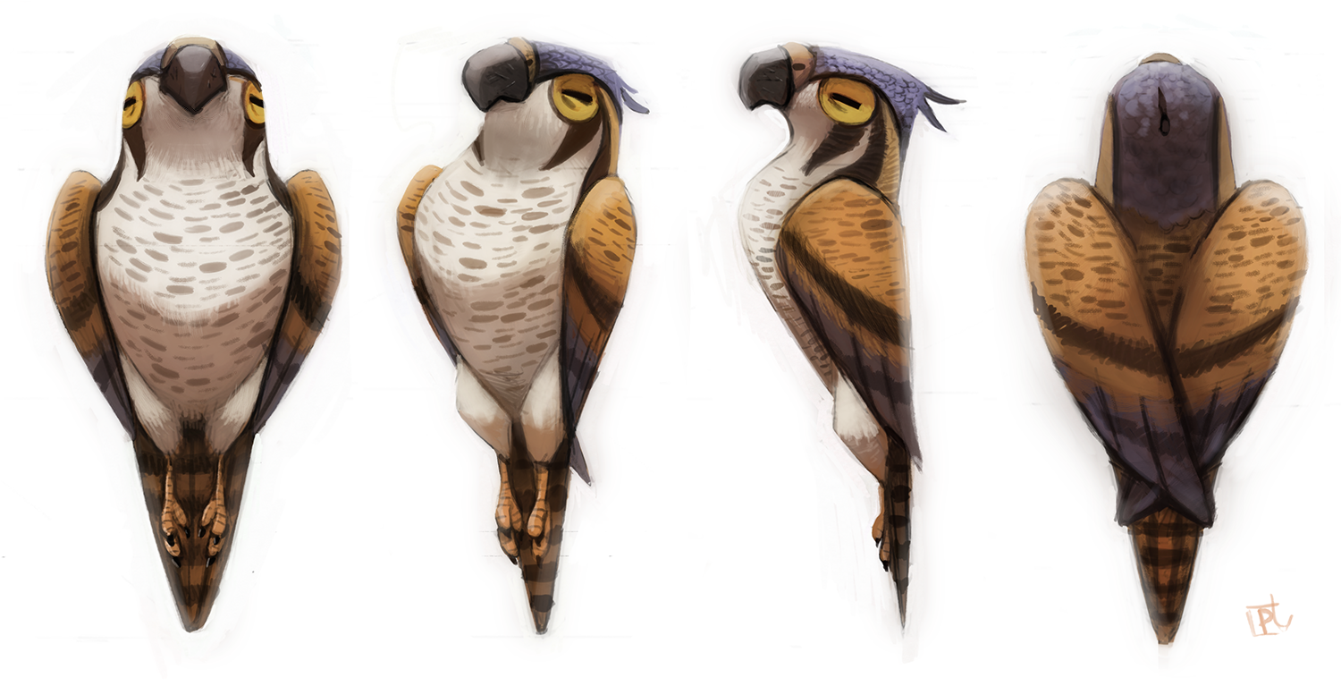 Daily Painting 617 # Sidhe - Siobhan Rotation S.