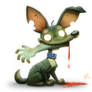 Daily Painting 618 # Zombie Dog