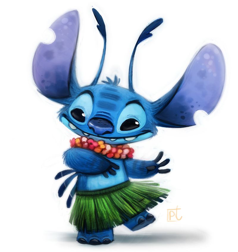 Daily Paint #626 - Stitch