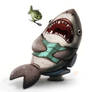 Daily Paint #627 - Shark Dentist