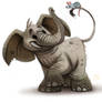 Daily Paint #630 - Elephant