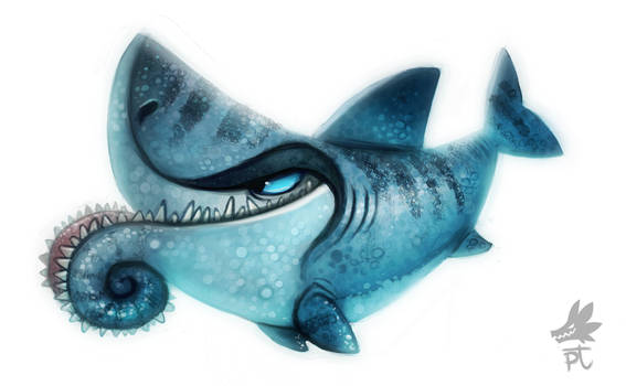 Daily Paint #633 - Helicoprion