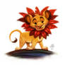 Daily Paint #638. Simba