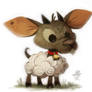 Daily Paint #646. Quickie Sheep