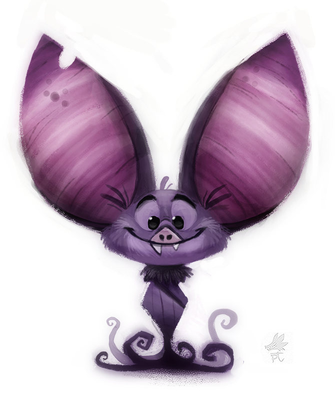 Daily Paint #665 - Bat Quickie