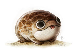 Daily Paint #670 - Desert Frog Quickie