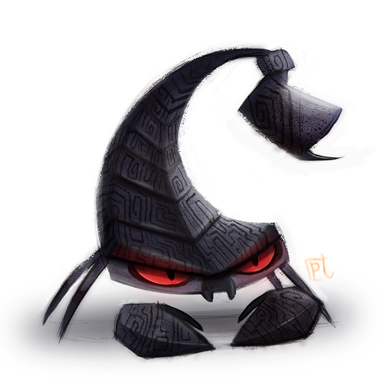 Daily Paint #679. Scorpion Quickie