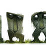 Daily Painting 700# - Sidhe Stones