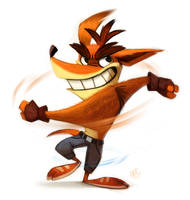 Daily Painting 727# - Crash Bandicoot RD