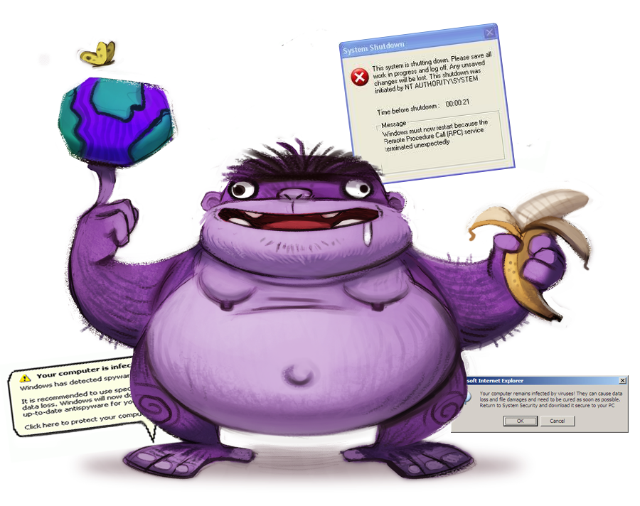 💬 BonziBUDDY (Confused, Angry) TTS Computer AI Voice