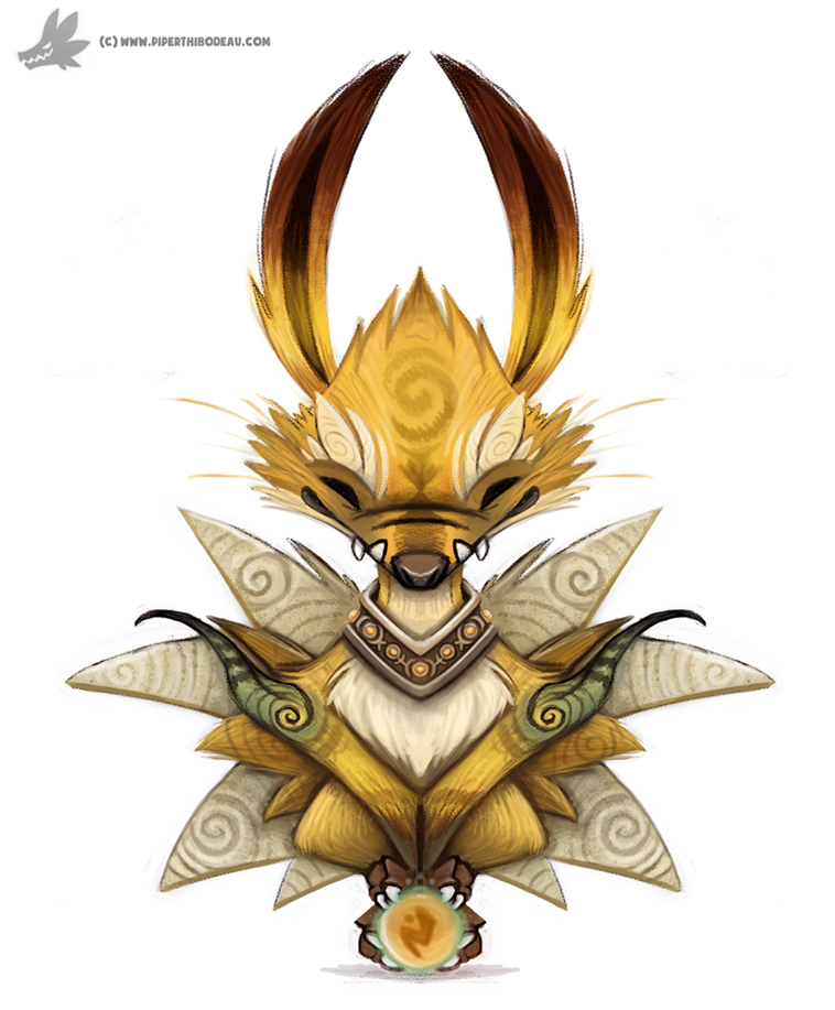 Daily Painting 755. Kanto - 135 - Jolteon