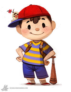 Daily Painting 765. Ness, for muh friend